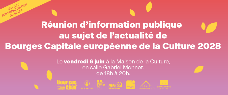 Runion publique Bourges 2028